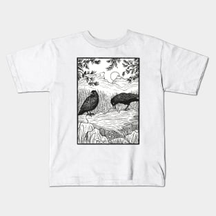 Huginn and Muninn Kids T-Shirt